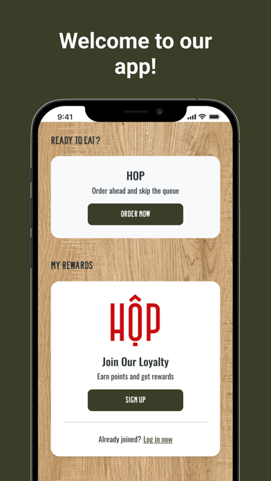 HOP Vietnamese app screenshot
