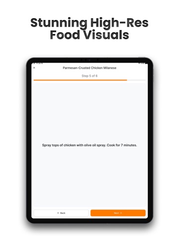 Airfryer App iPad screenshot 2