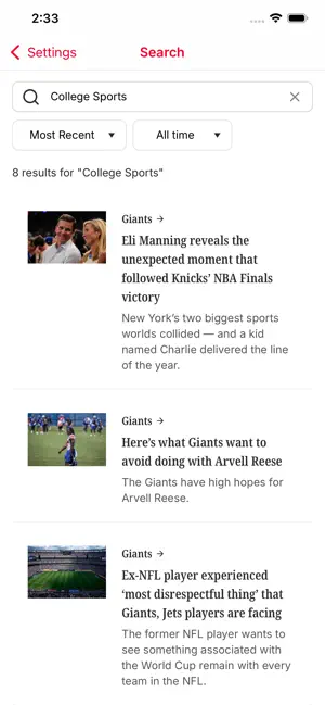 NJ.com: New York Giants News screenshot 4
