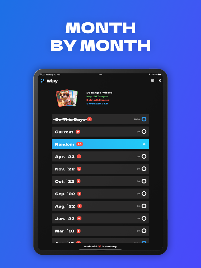 Wipy - Swipe and Wipe