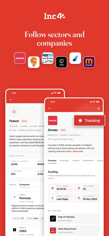 Inc42: Startup News & Data screenshot 5 of 5