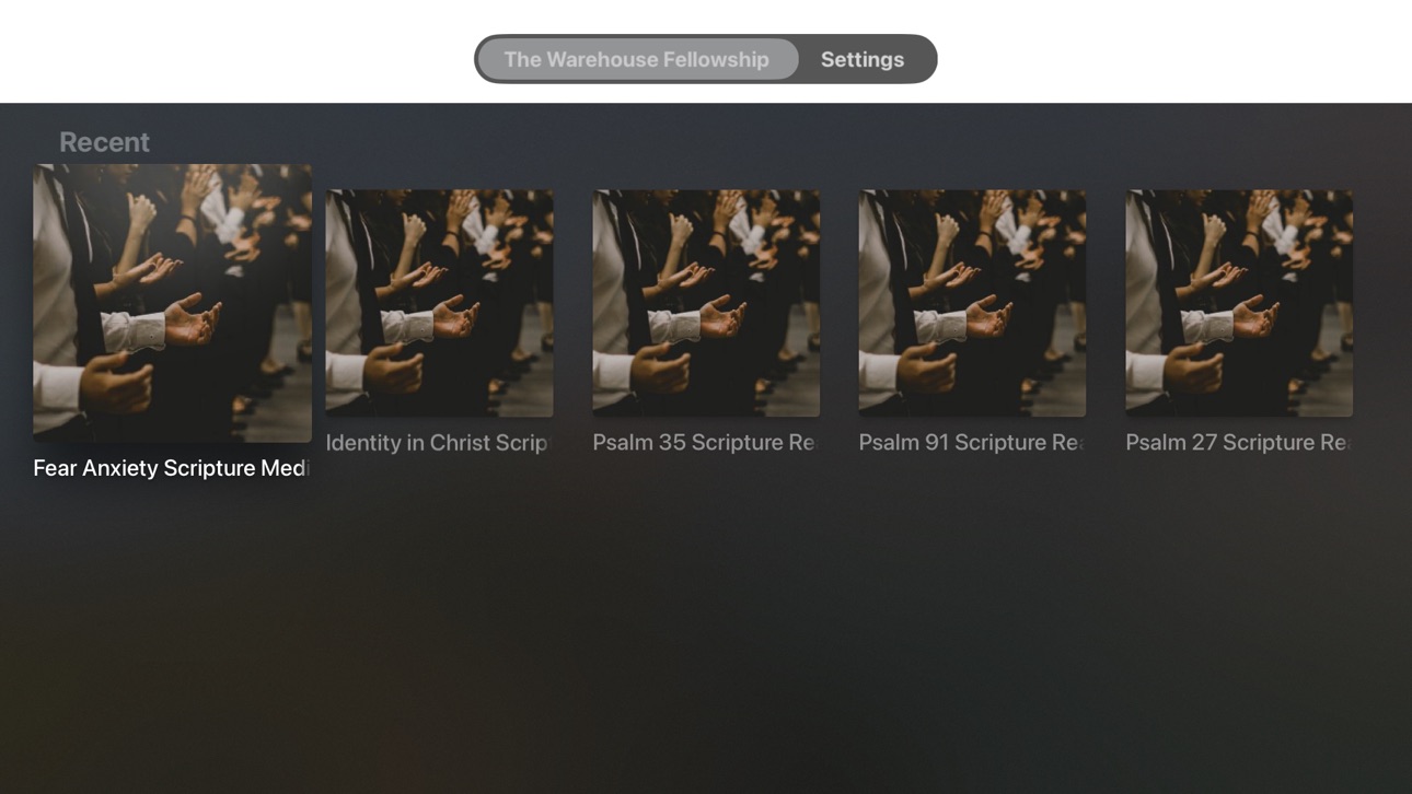 Apple TV screenshot