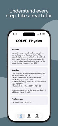 SOLVR: AI Physics Solver Screenshot 3 of 5