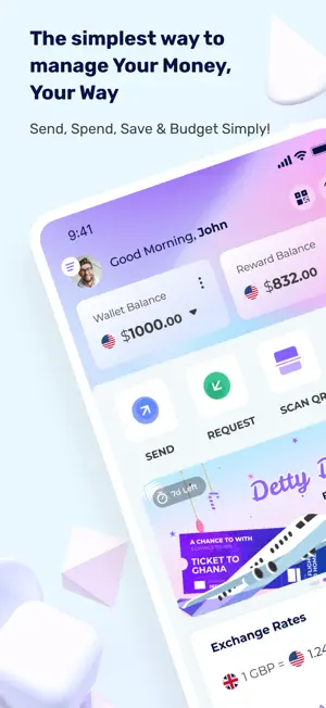 Zenz: Money transfer app screenshot 1