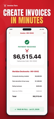 Invoice Toro - Invoice Maker Screenshot 2 of 8