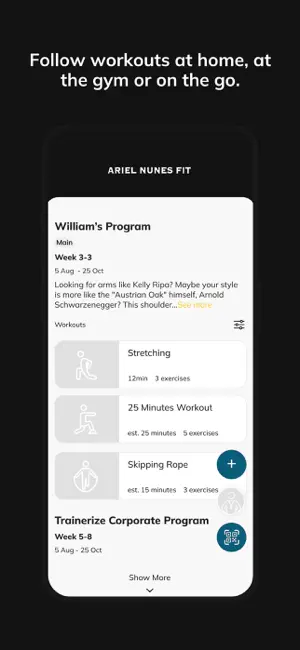 Ariel Nunes Fit screenshot 3