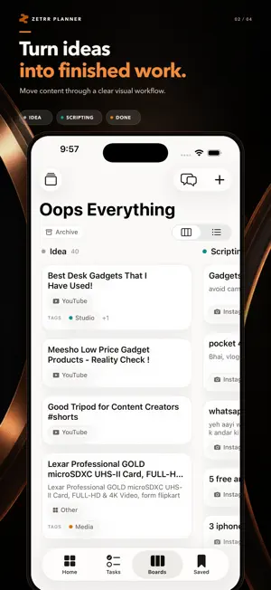 Zetrr Planner screenshot 2