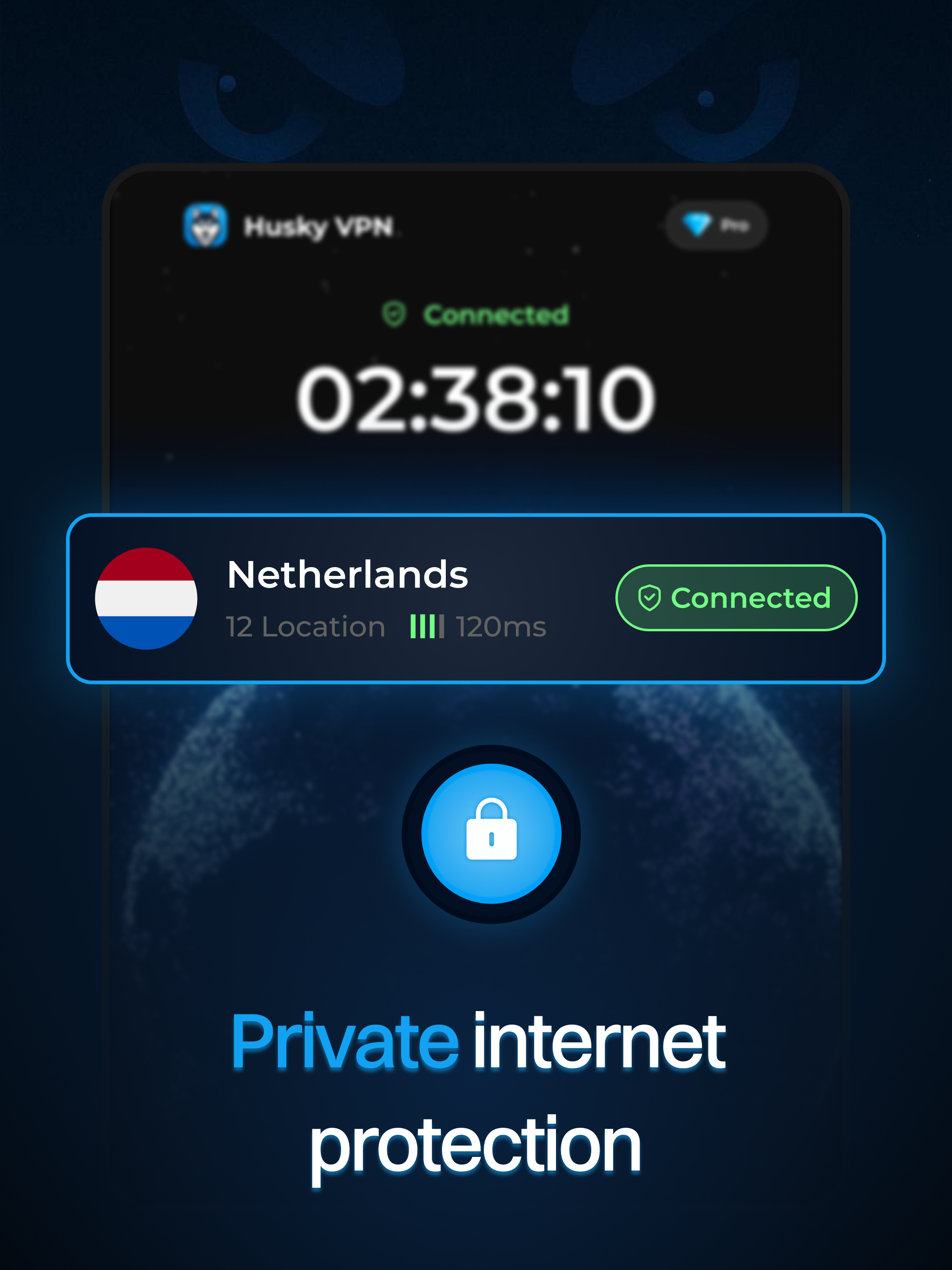 Husky VPN - Go Borderless