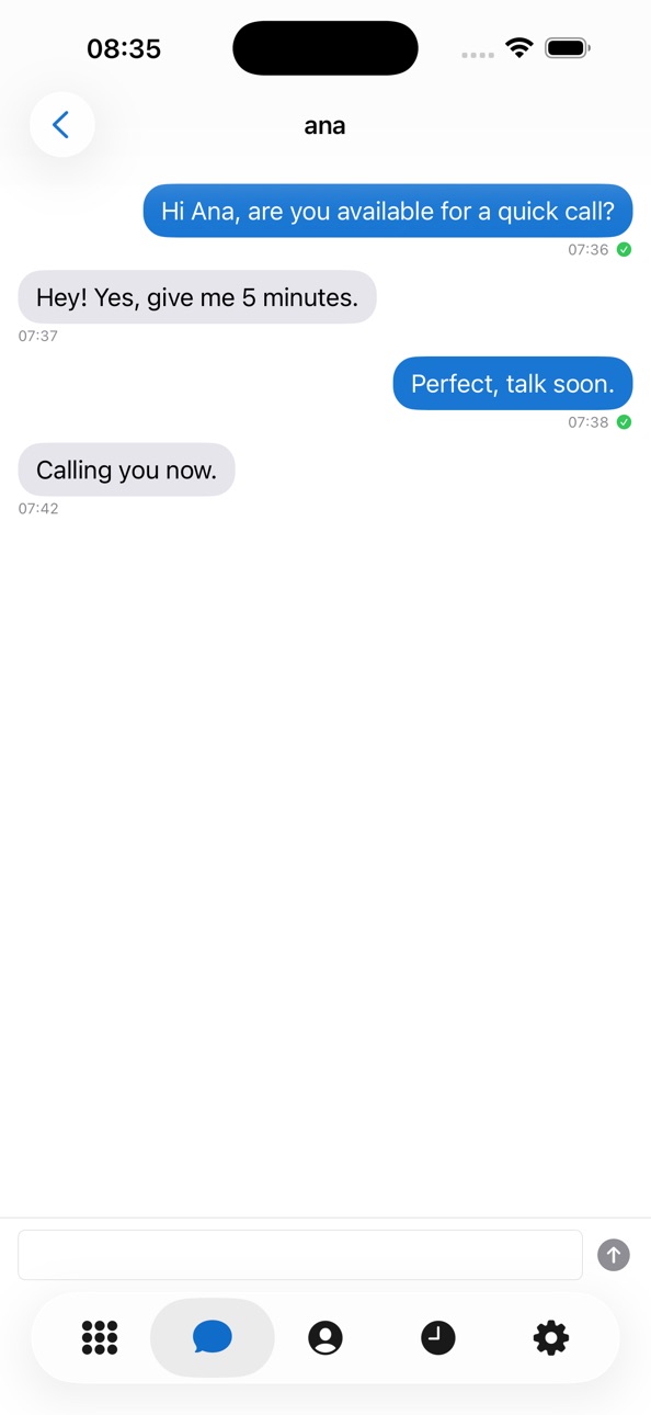iPhone screenshot