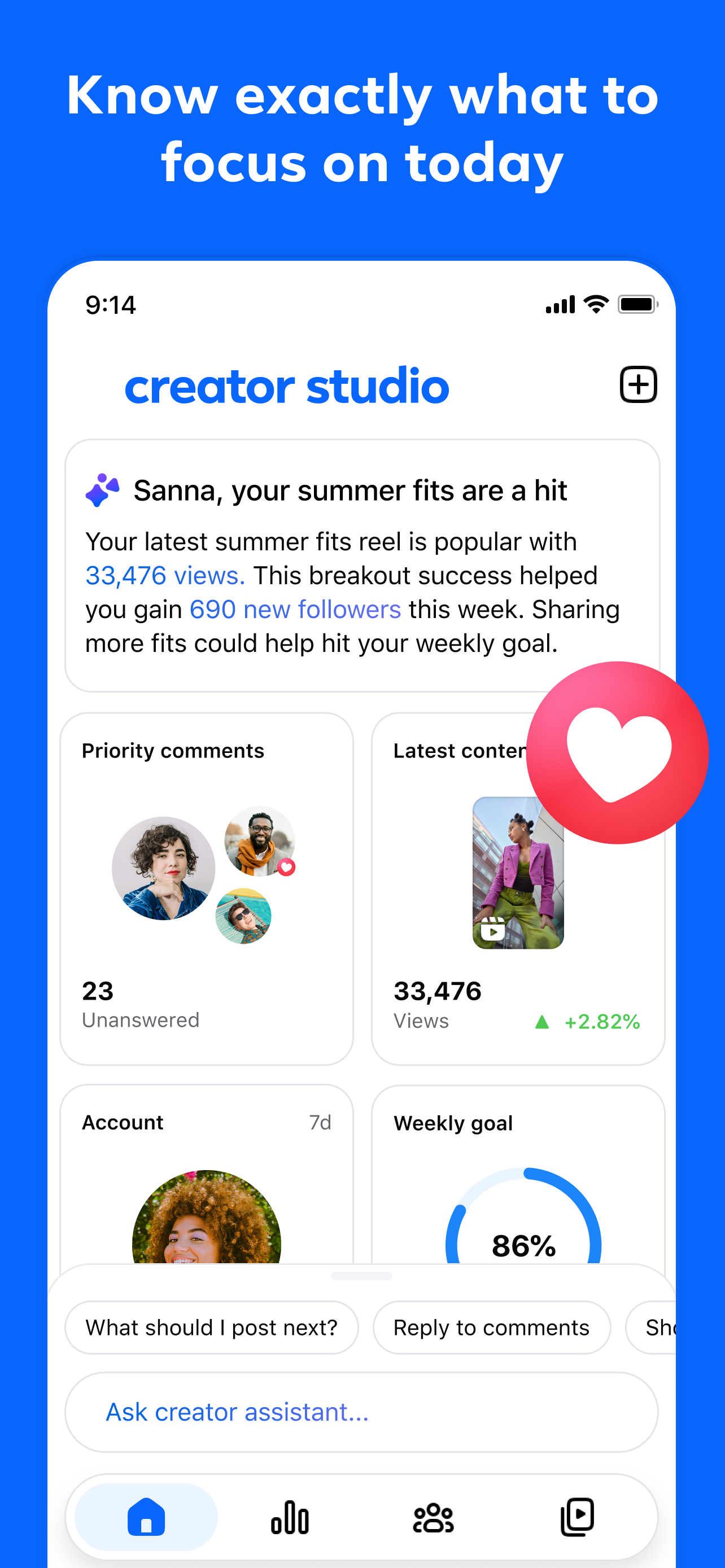 Facebook Creator Studio