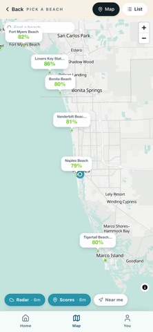 ShoreScore: Beach Report Screenshot 2 of 5