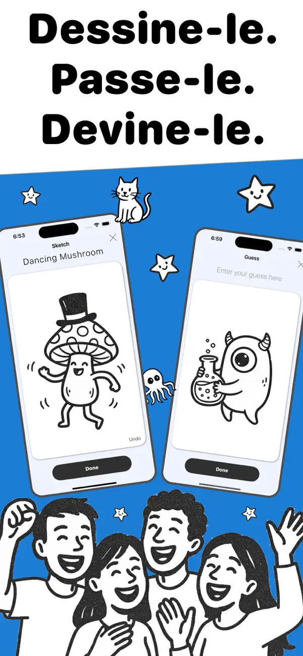 Screenshot #1 pour Dessine & Devine : Jeu de Fête