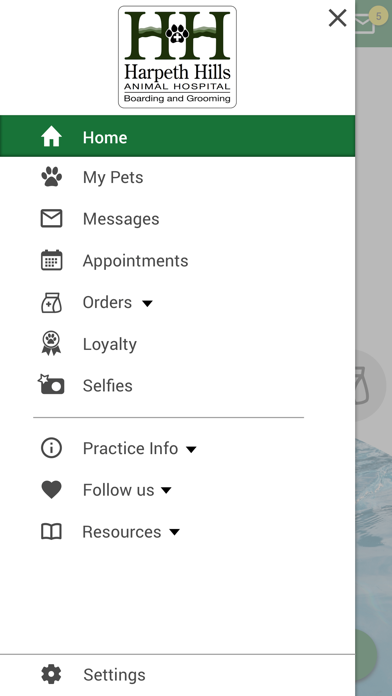 Harpeth Hills Animal Hospital Screenshot