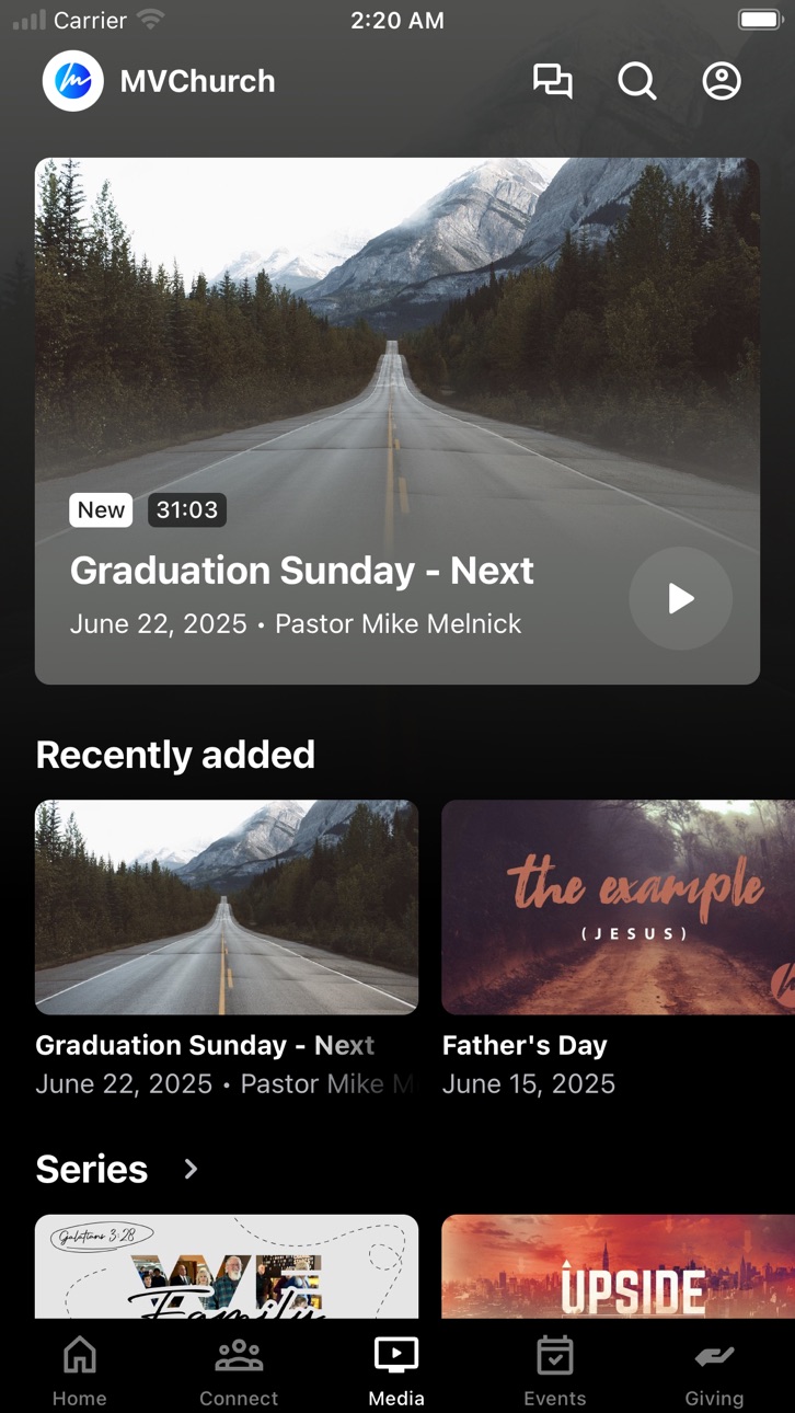 iPhone screenshot