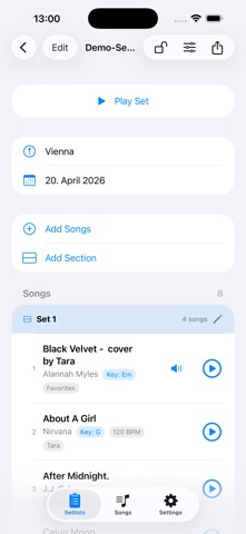 Gig Songbook Screenshot 5 of 9