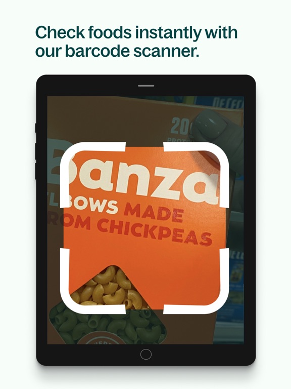Spoonful: Food Scanner iPad screenshot 2 - Health & Fitness app