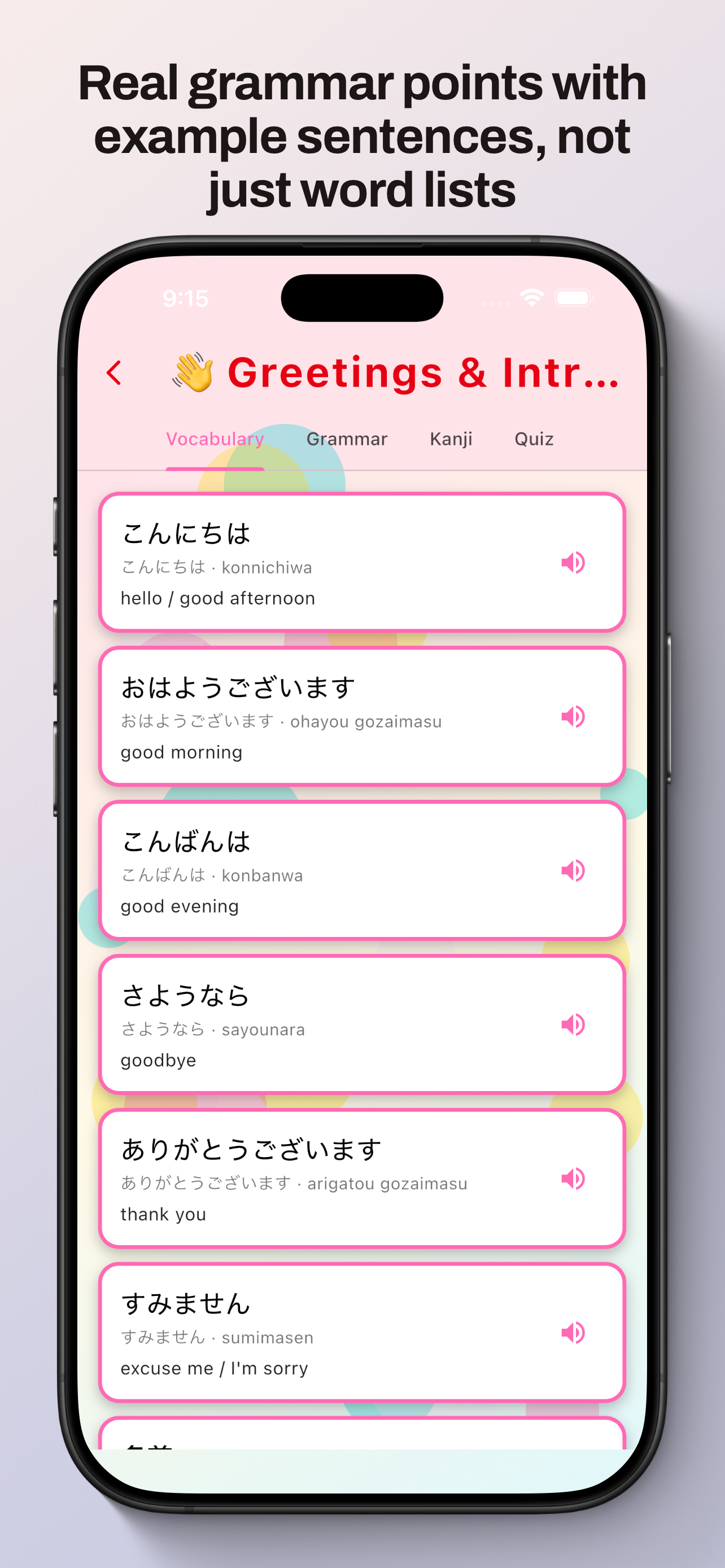 Learn Japanese JLPT screenshot 7
