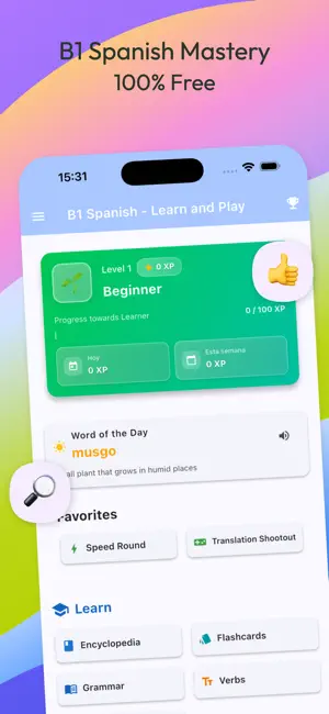 B1 Spanish - Learn and Play screenshot 1