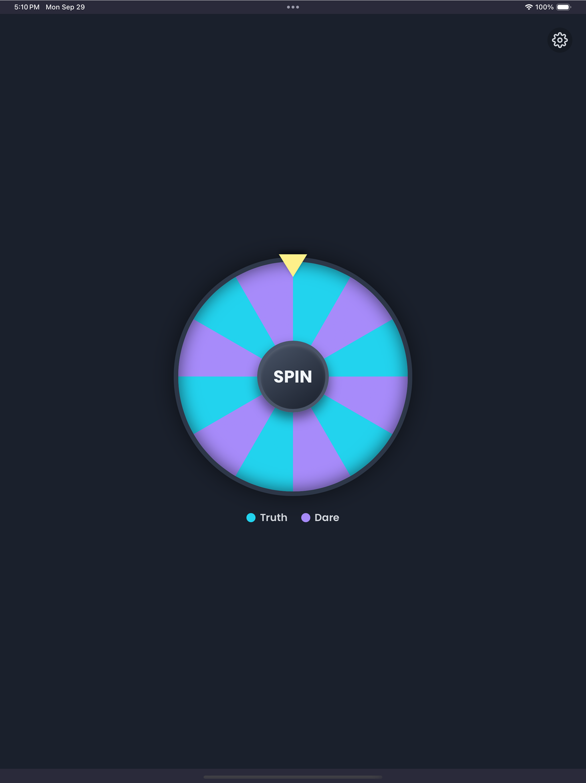 Truth & Dare Spinner! screenshot 5