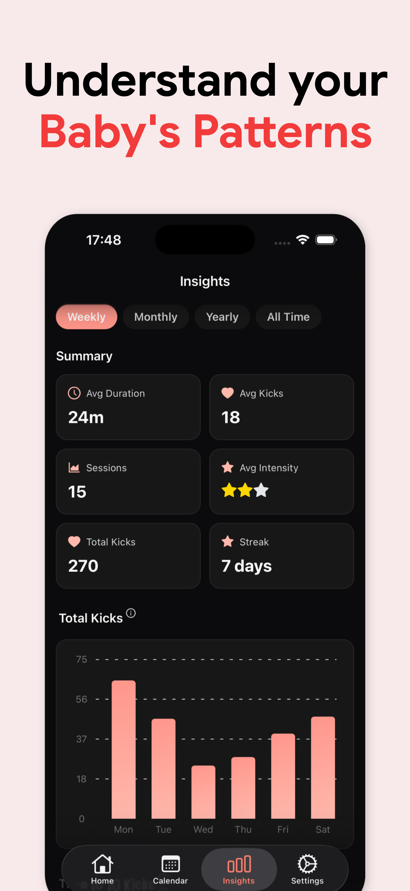 Baby Kick Counter: TinyKicks screenshot 6
