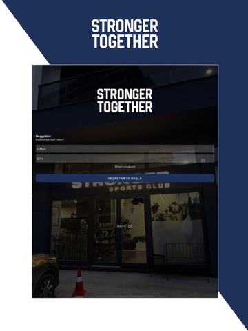 Stronger Together iPad screenshot