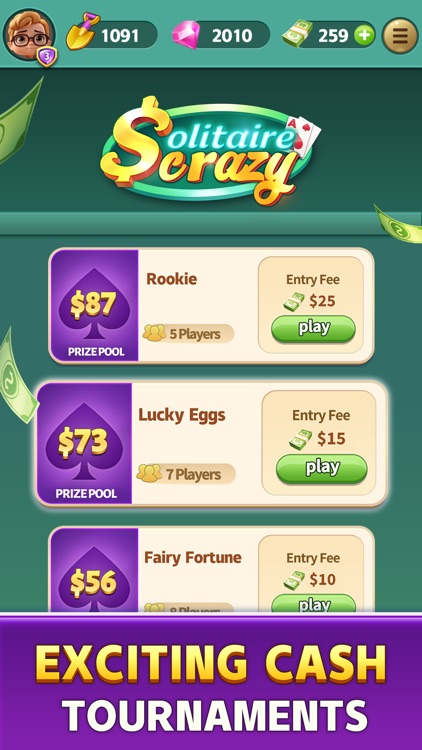 Solitaire Crazy: Win Real Cash screenshot-4