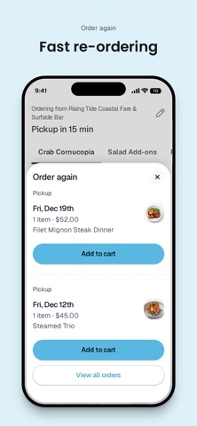 Rising Tide Coastal Fare iPhone screenshot