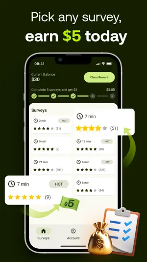 Five Surveys - Earn Money Fast screenshot 4