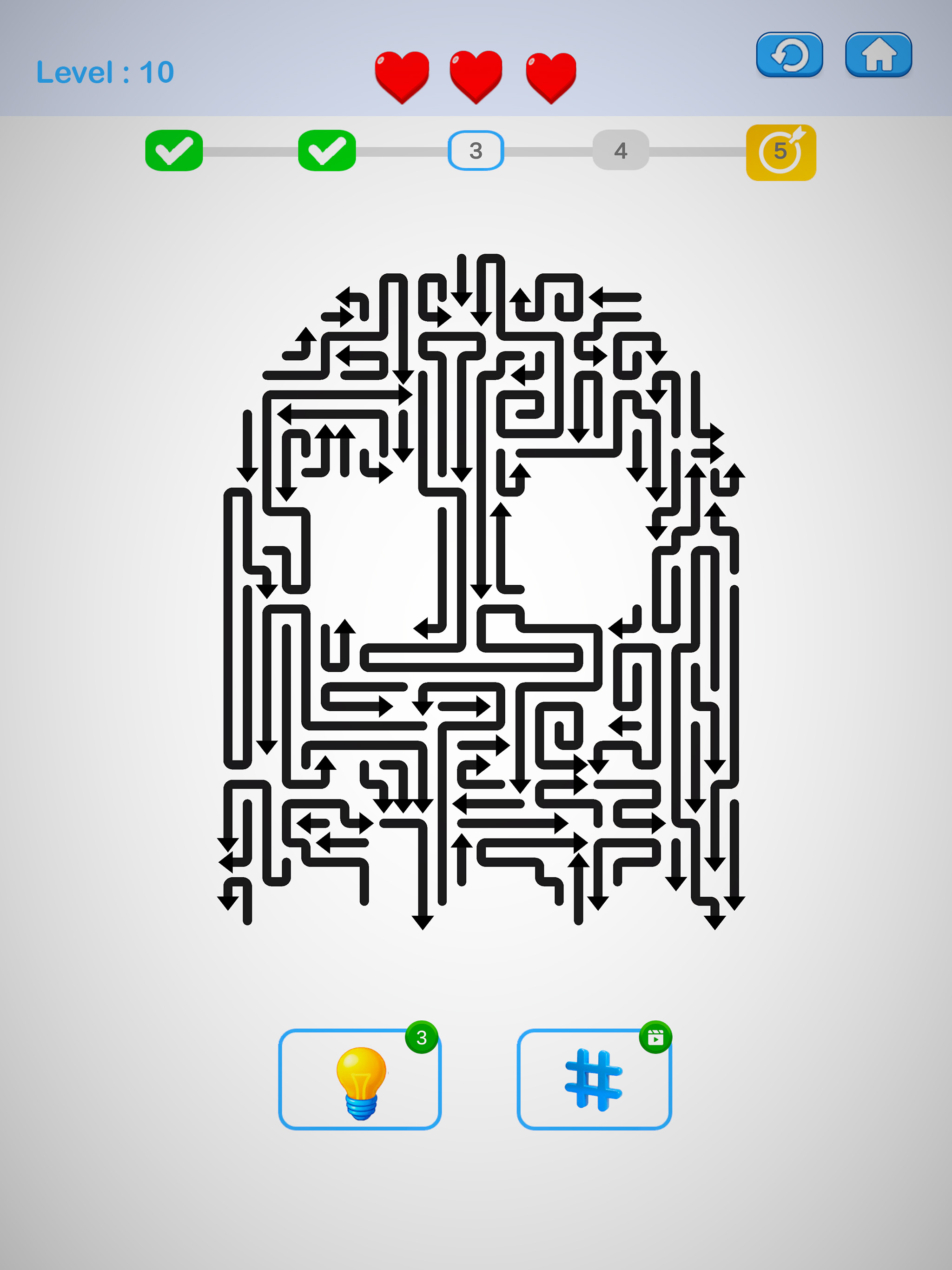 Arrows Tap Escape: Puzzle Game