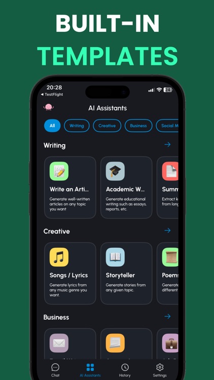 Pocket AI - Text Generator screenshot-4