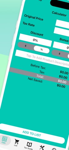 Discount Calculator Saver Calc screenshot