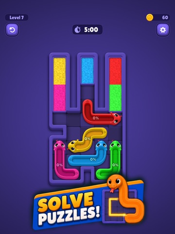 Sandy Snakes iPad screenshot