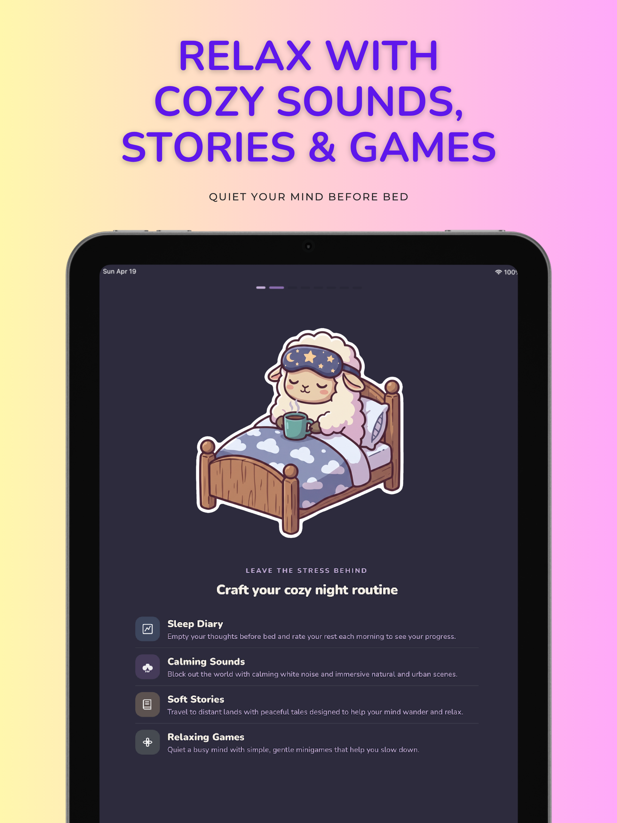 Rizzze: Cozy Sleep Companion screenshot 12