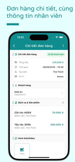 MyTiệm - Quản Lý Tiệm Làm Đẹp screenshot 2