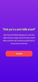 Brain Teasers Riddle Game screenshot