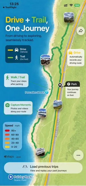 Trip & Trail for Tesla screenshot 1