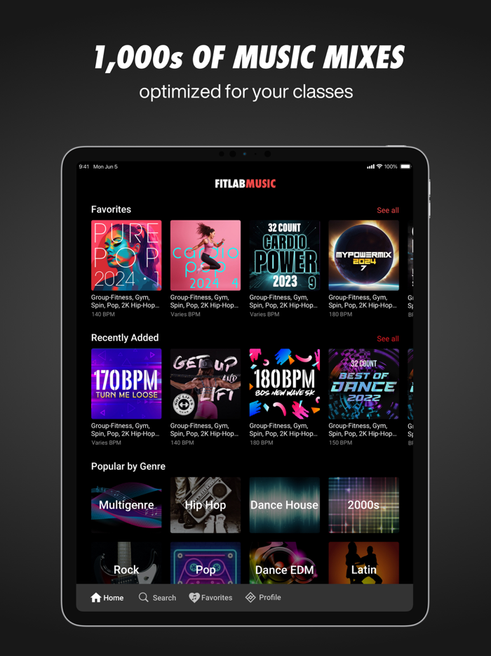 Fitlab Training Studio Music