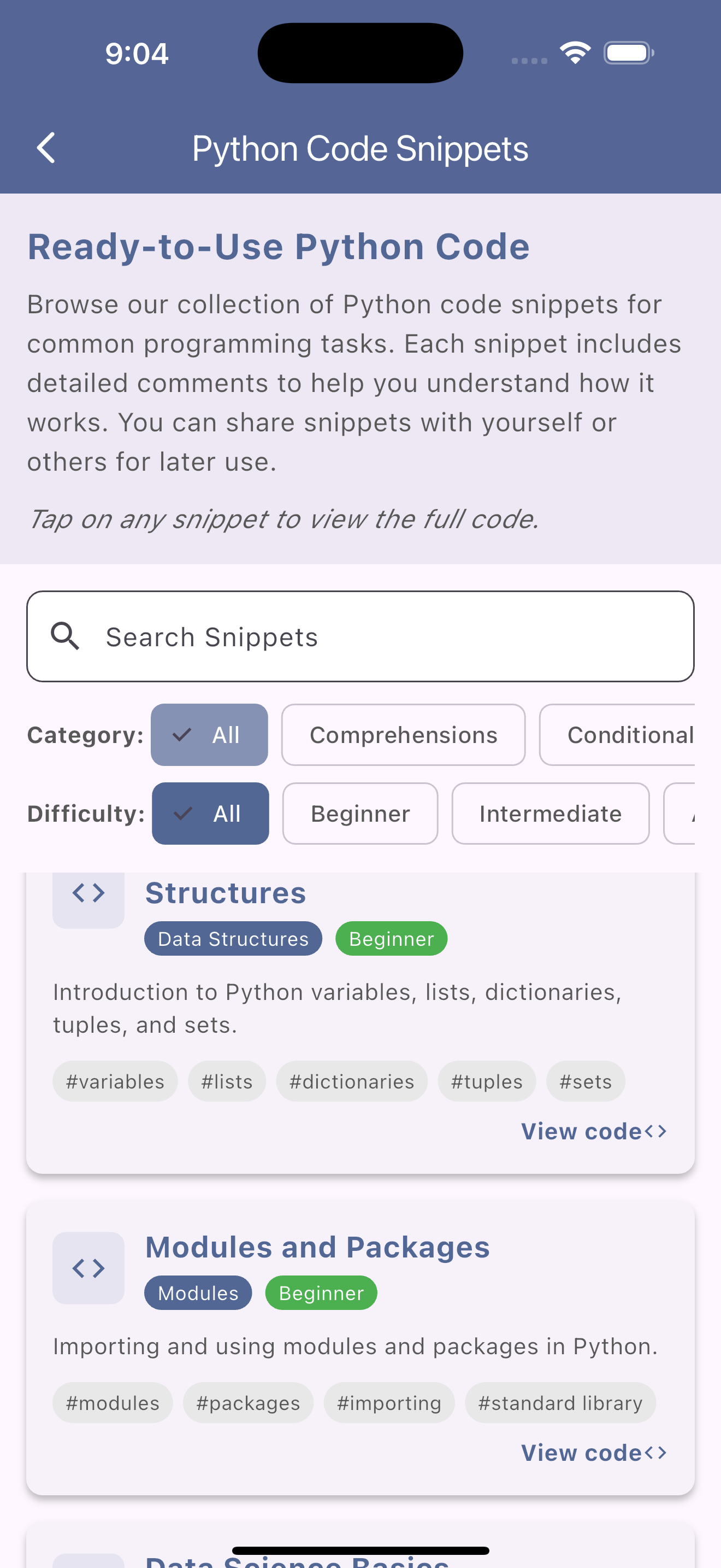 Python Tutorial and Flashcards
