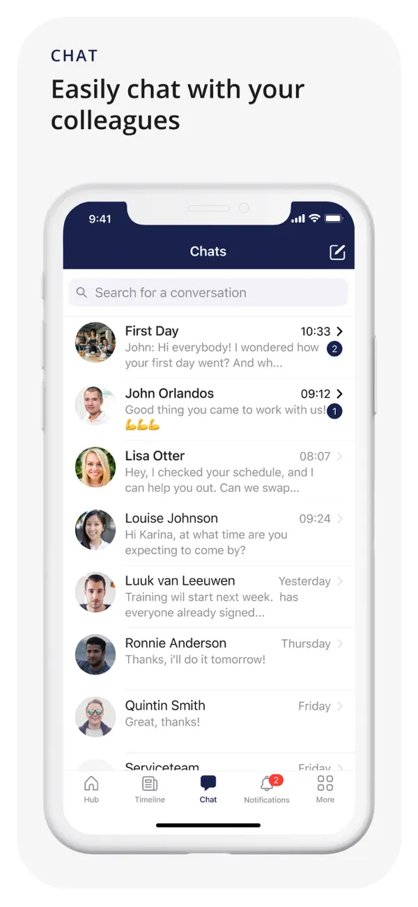 Screenshot #3 pour Oneteam - Employee Platform