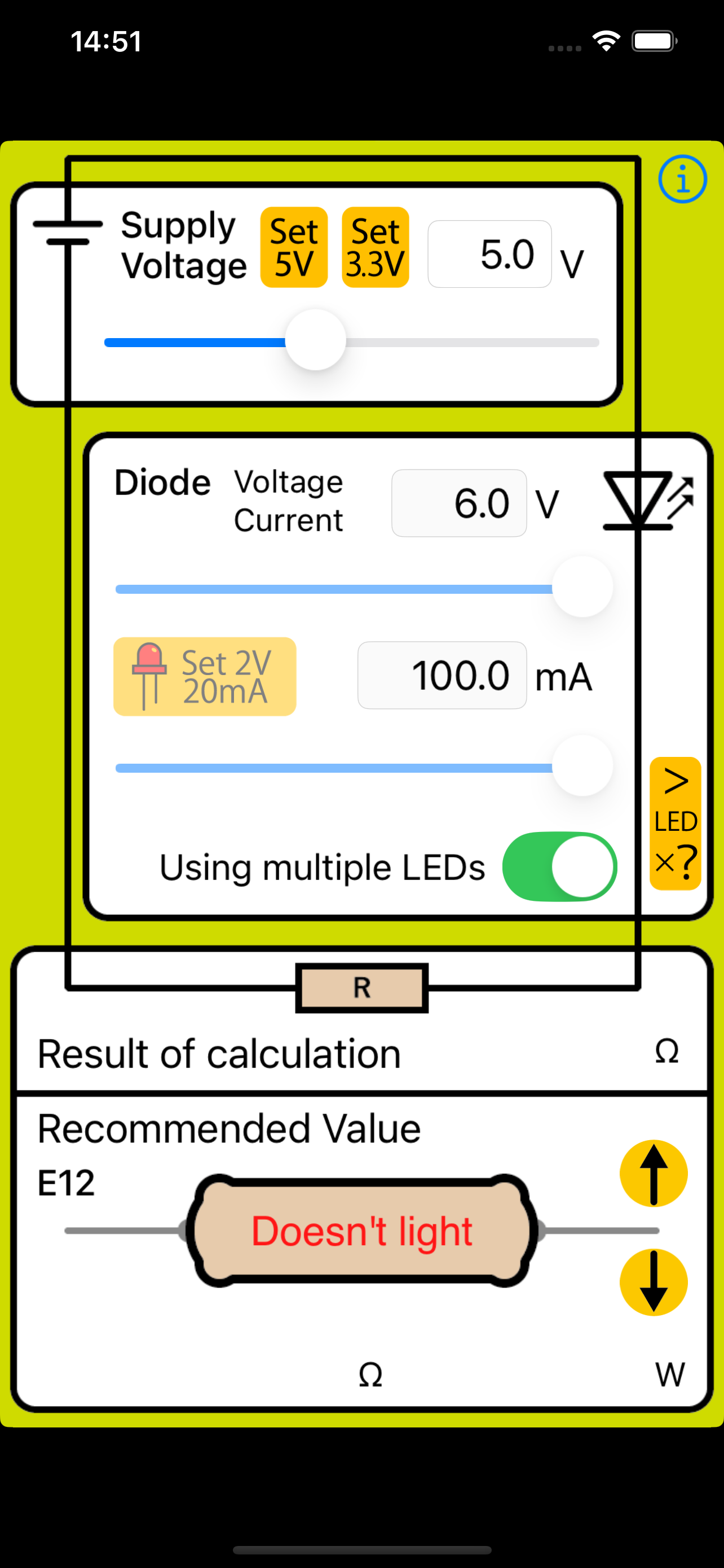 LED Ohm Calc screenshot 8