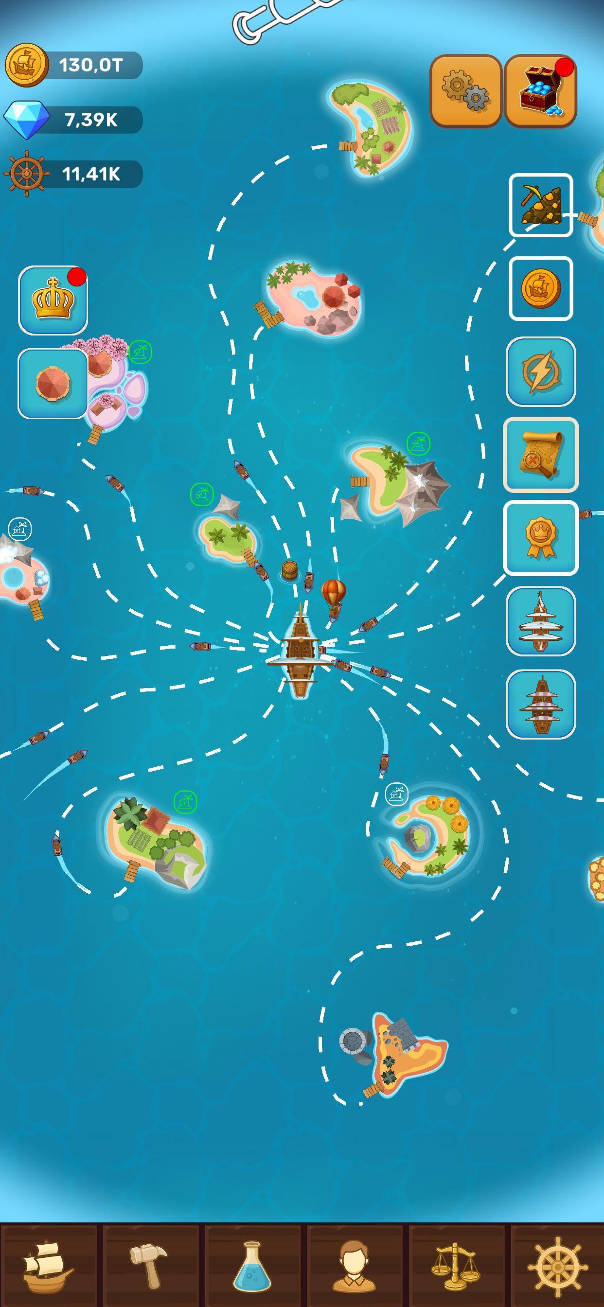 Idle Islands: Age of Sails