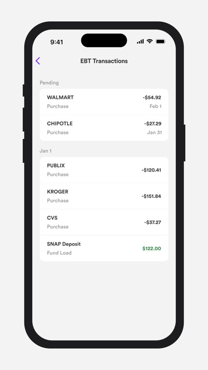 Purple - Banking & Benefits