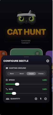 Games for Cats: Cat Hunt iPhone screenshot