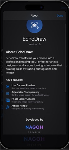 EchoDraw iPhone screenshot