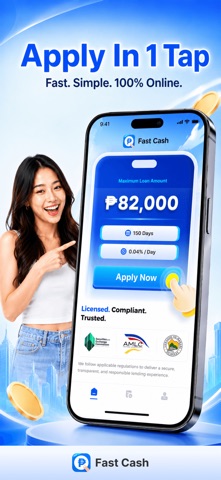 Fast Cash - online lending app iPhone screenshot 2