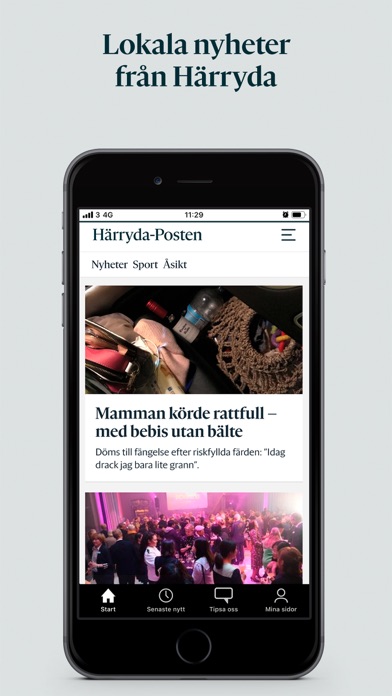 Härryda-Posten Screenshot