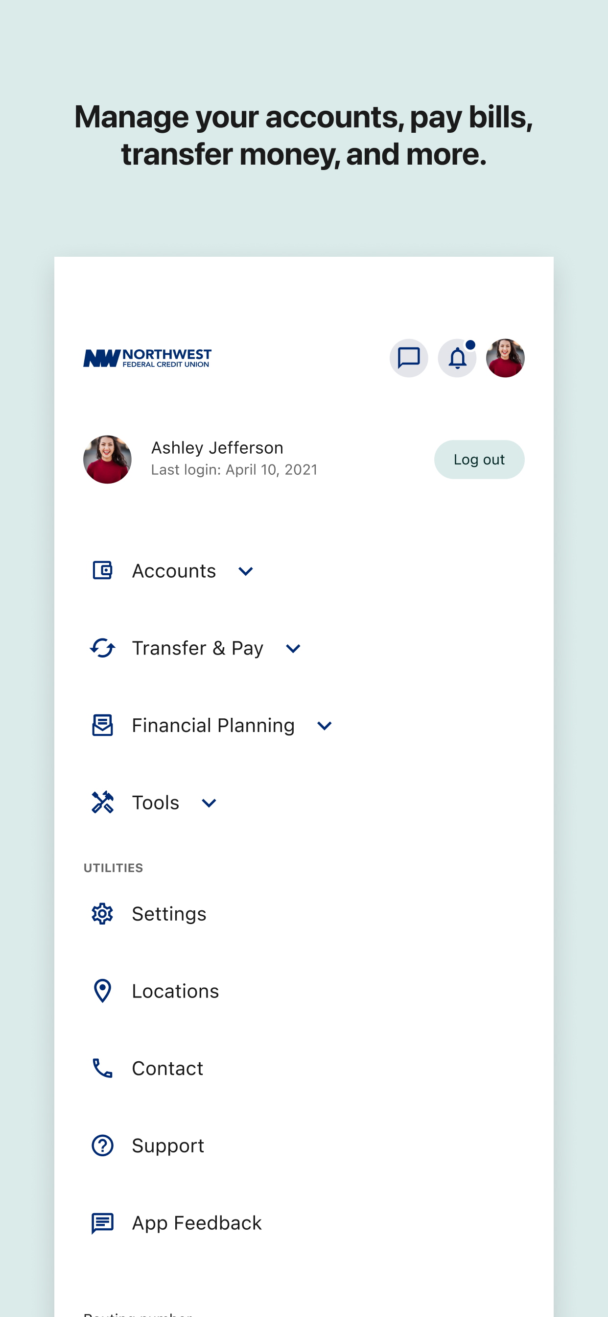 NWFCU Mobile Banking screenshot 9