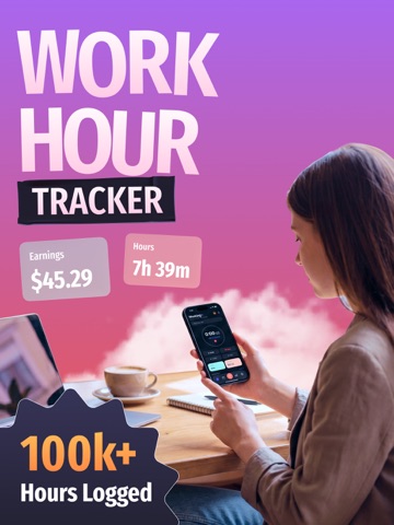 Work Hour Tracker - ShiftMate iPad screenshot