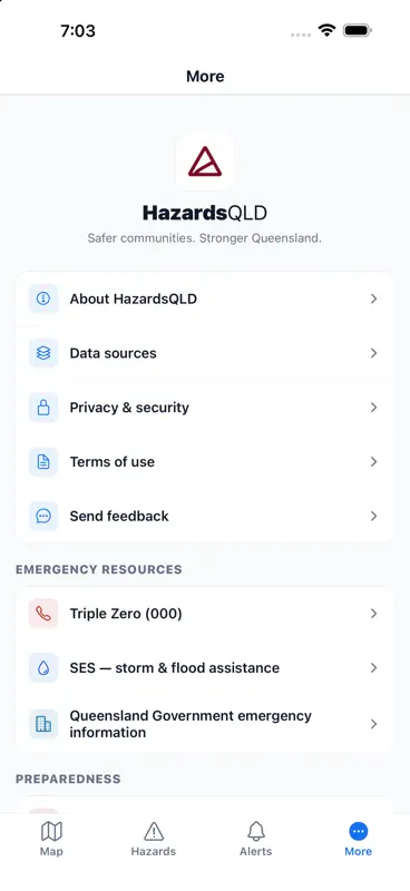 Hazards QLD screenshot 6 of 6