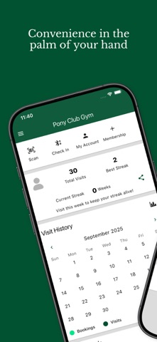 Pony Club Gym iPhone screenshot